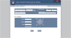 Desktop Screenshot of deeds.hallcountyne.gov